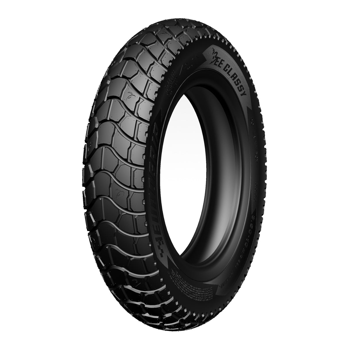 Eurogrip Bee Classy 3.00-10 Front / Rear Reinforced Tubeless Tyre (50J, 6PR Rati