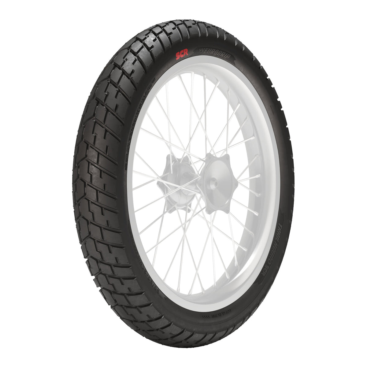 Eurogrip Trailhound SCR 120/90-17 Rear Tubeless Tyre (64S Rating)