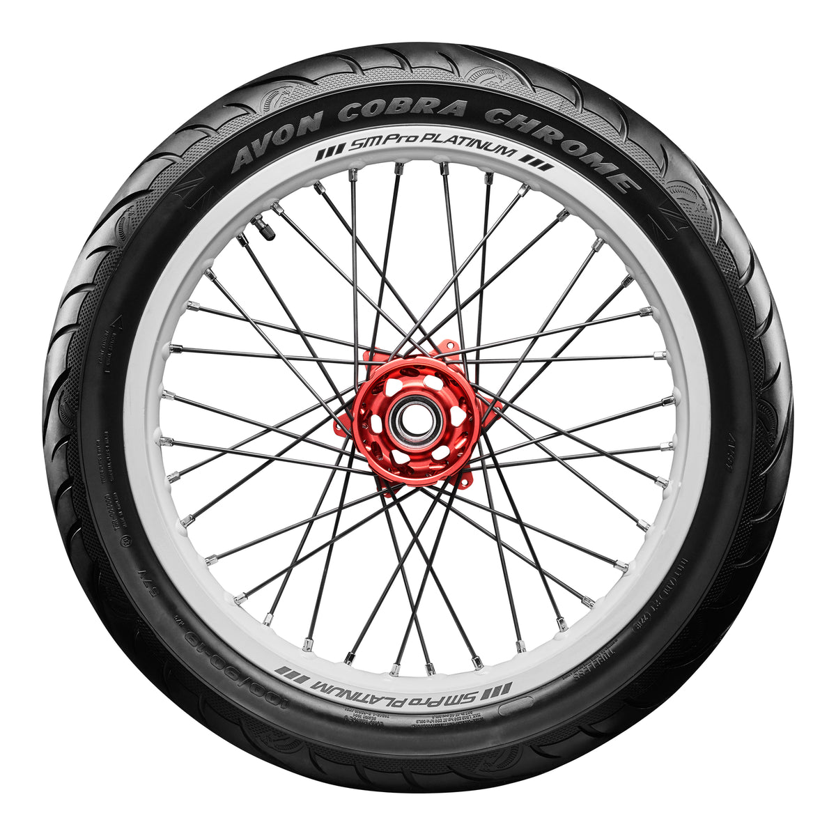 Avon Cobra Chrome 150/80R17 Front Tyre (72V Rating) AV91