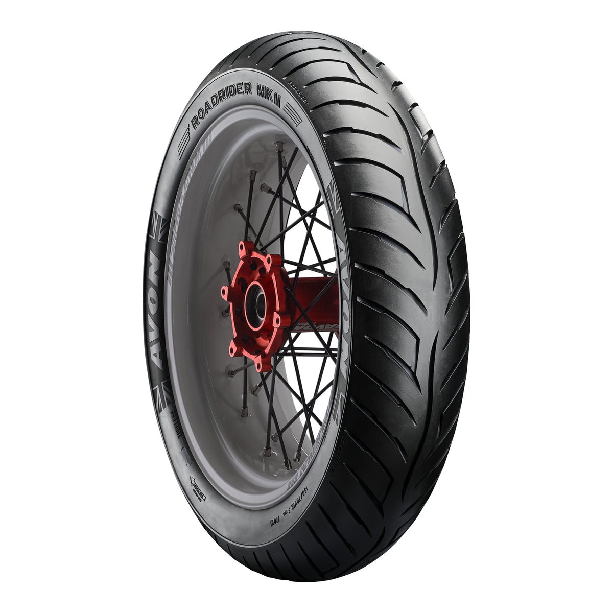 Avon Roadrider MKII 120/90-18 Front / Rear Tyre (65V Rating)