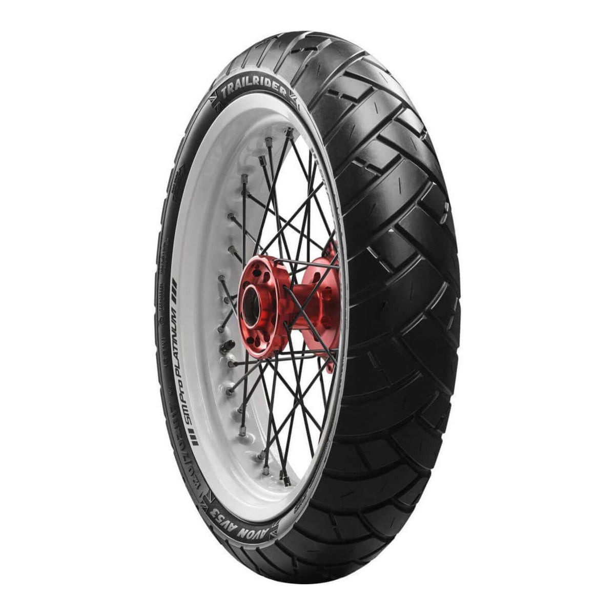 Avon Trailrider 120/70ZR19 Front Tyre (60W Rating)