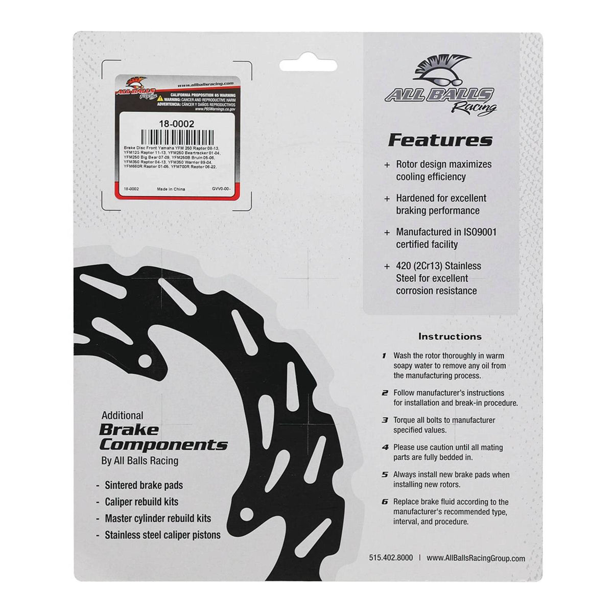 Brake Disc – 18-0002