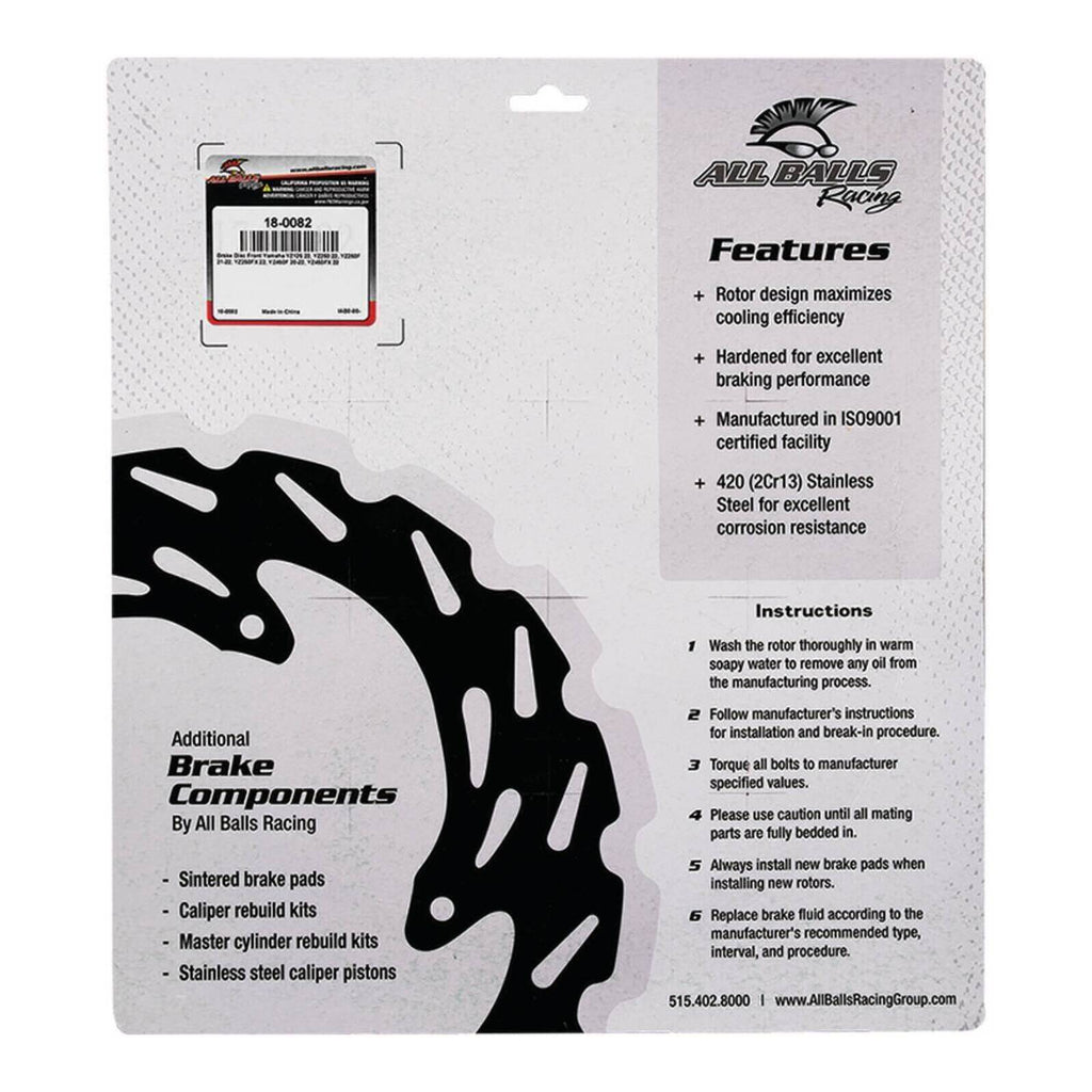 Brake Disc Front – 18-0082