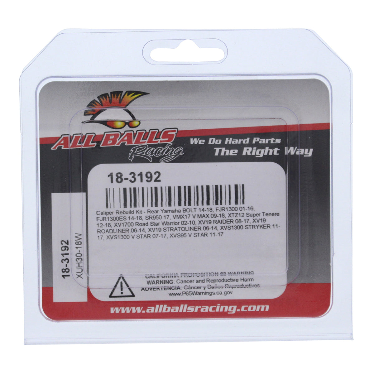 All Balls Racing Calliper Rebuild Kit (18-3192)
