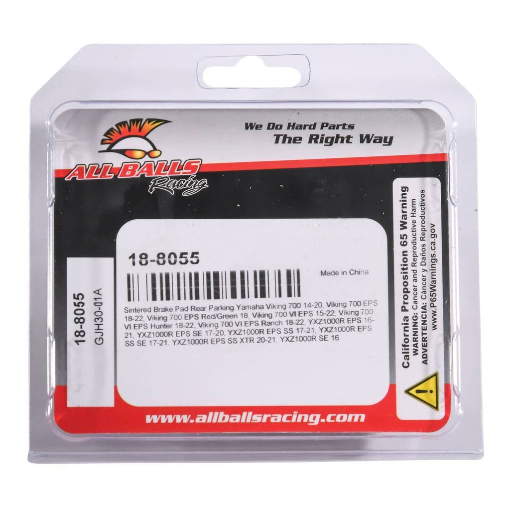 All Balls Racing Sintered Brake Pads (18-8055)