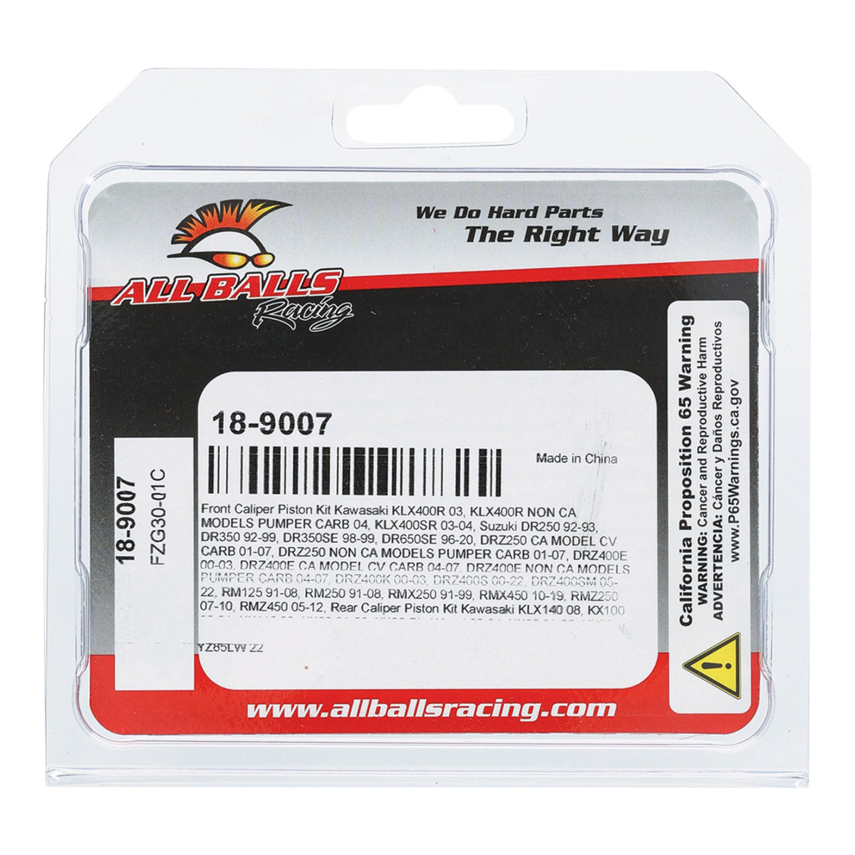 All Balls Racing Calliper Piston Kit (18-9007)