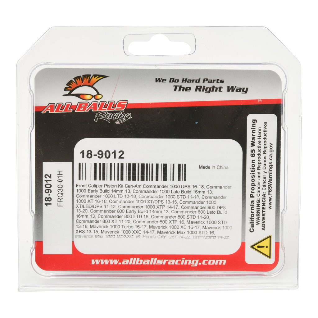 All Balls Racing Calliper Piston Kit (18-9012)