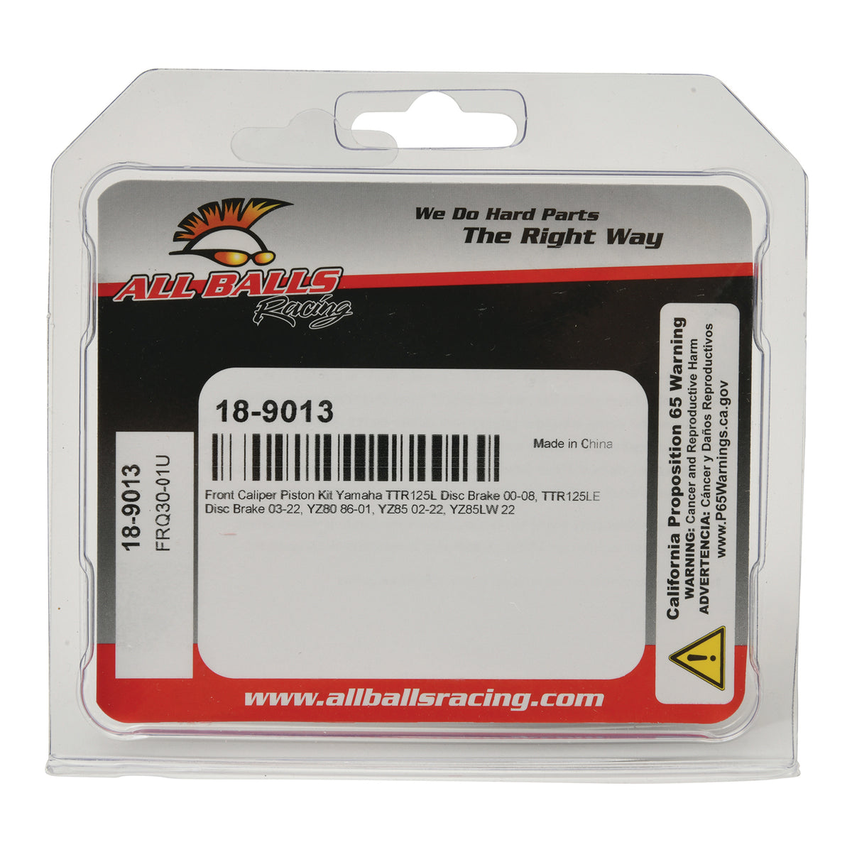 All Balls Racing Calliper Piston Kit (18-9013)