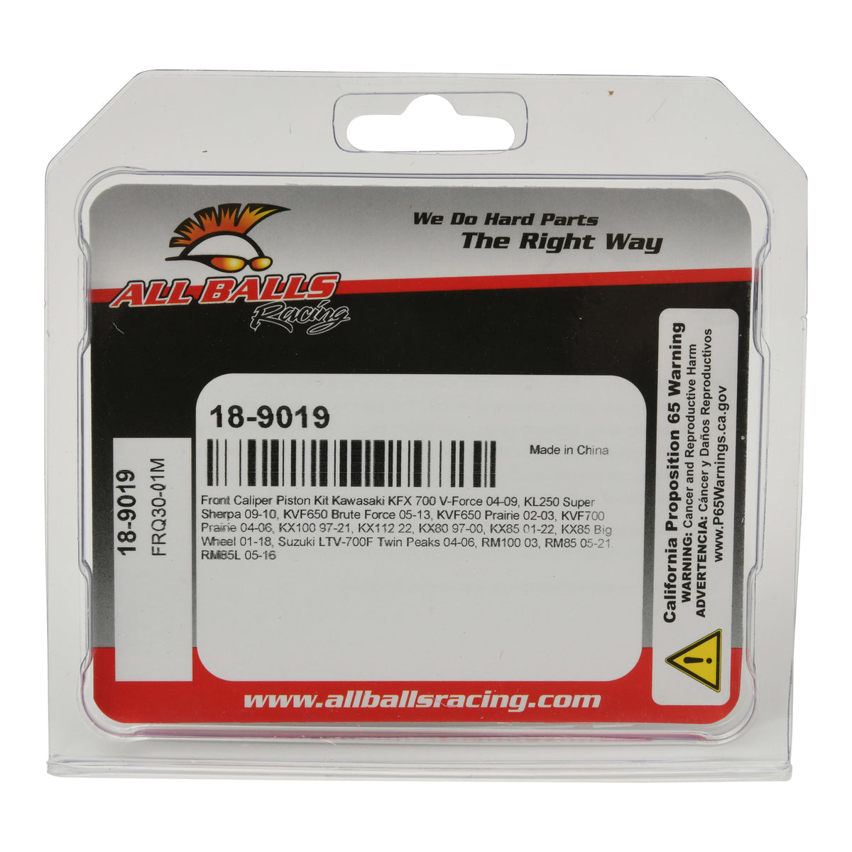 All Balls Racing Calliper Piston Kit (18-9019)