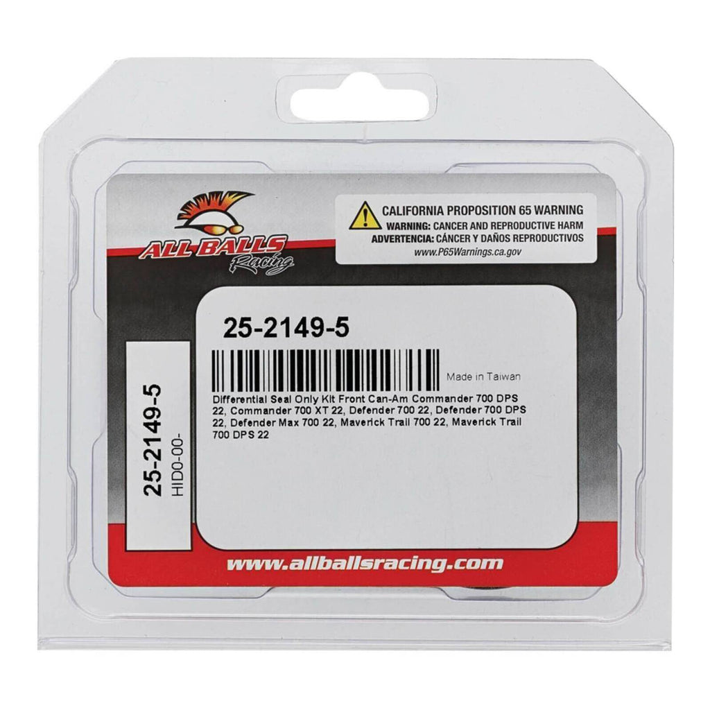 Differential Seal Only Kit Front 25-2149-5