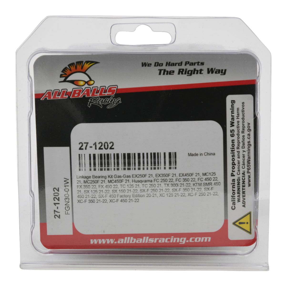 All Balls Linkage Bearing Kit 27-1202