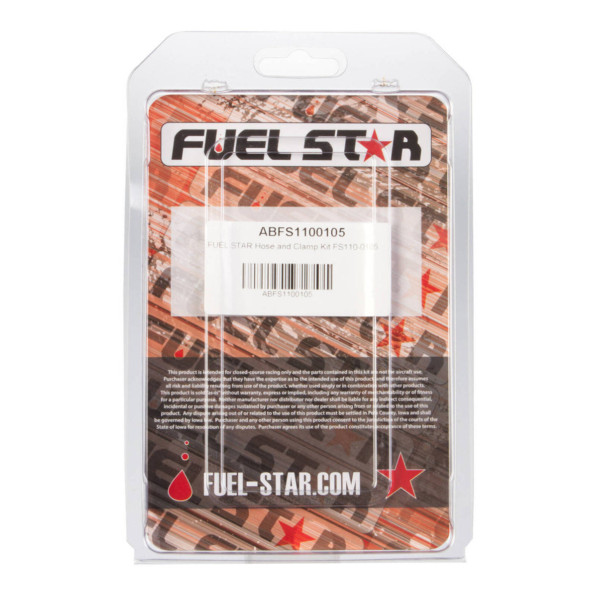 All Balls Racing Hose & Clamp Kit (FS110-0105)