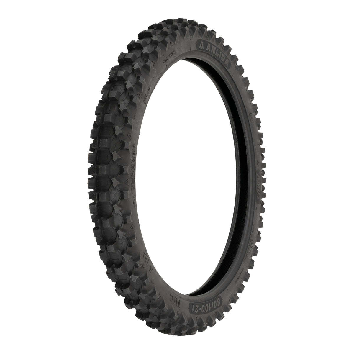 Anlida AM01 Tyre Set 80/100-21 Front & 110/90-19 Rear (NHS)