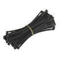 WMP Cable Ties 100 x 2.5mm (100/Bag) - Black