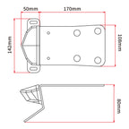 DRC Edge-2 Kawasaki KLX250 - Smoke Tail Light Holder