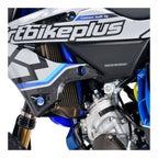DRC Radiator Hose Kit- Yamaha YZ450F '23-, YZ450FX '24-, WR450F '24- - Blue