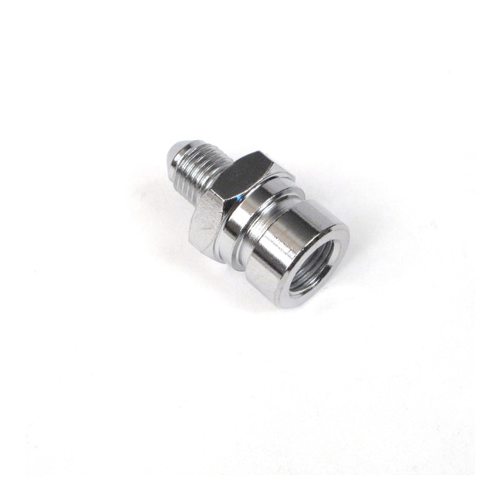 WMP Brake - Female Adapt 3/8-10mmX1.0 Convex Chrome Steel
