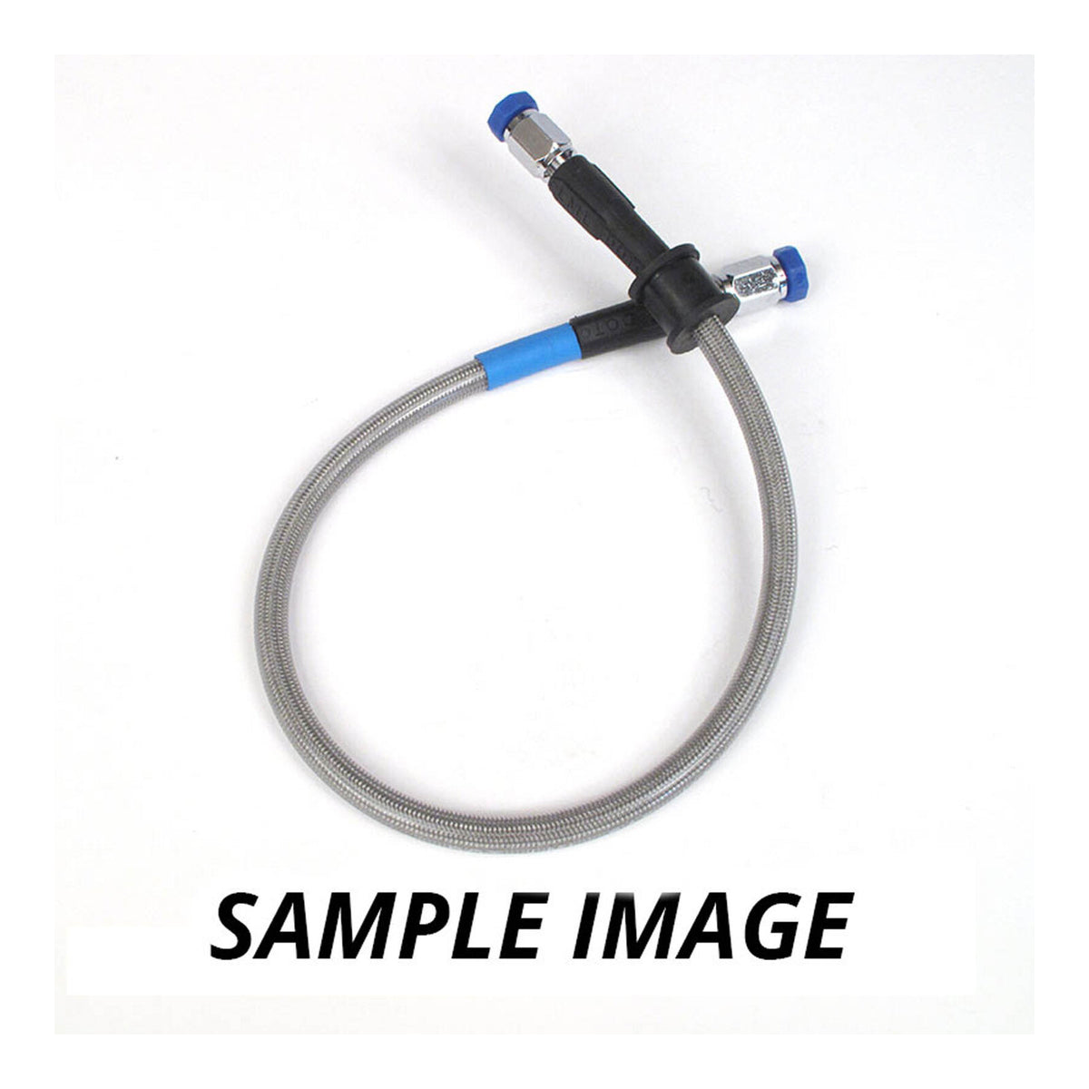 WMP Premade Brake Line - 1250mm - (Chrome)