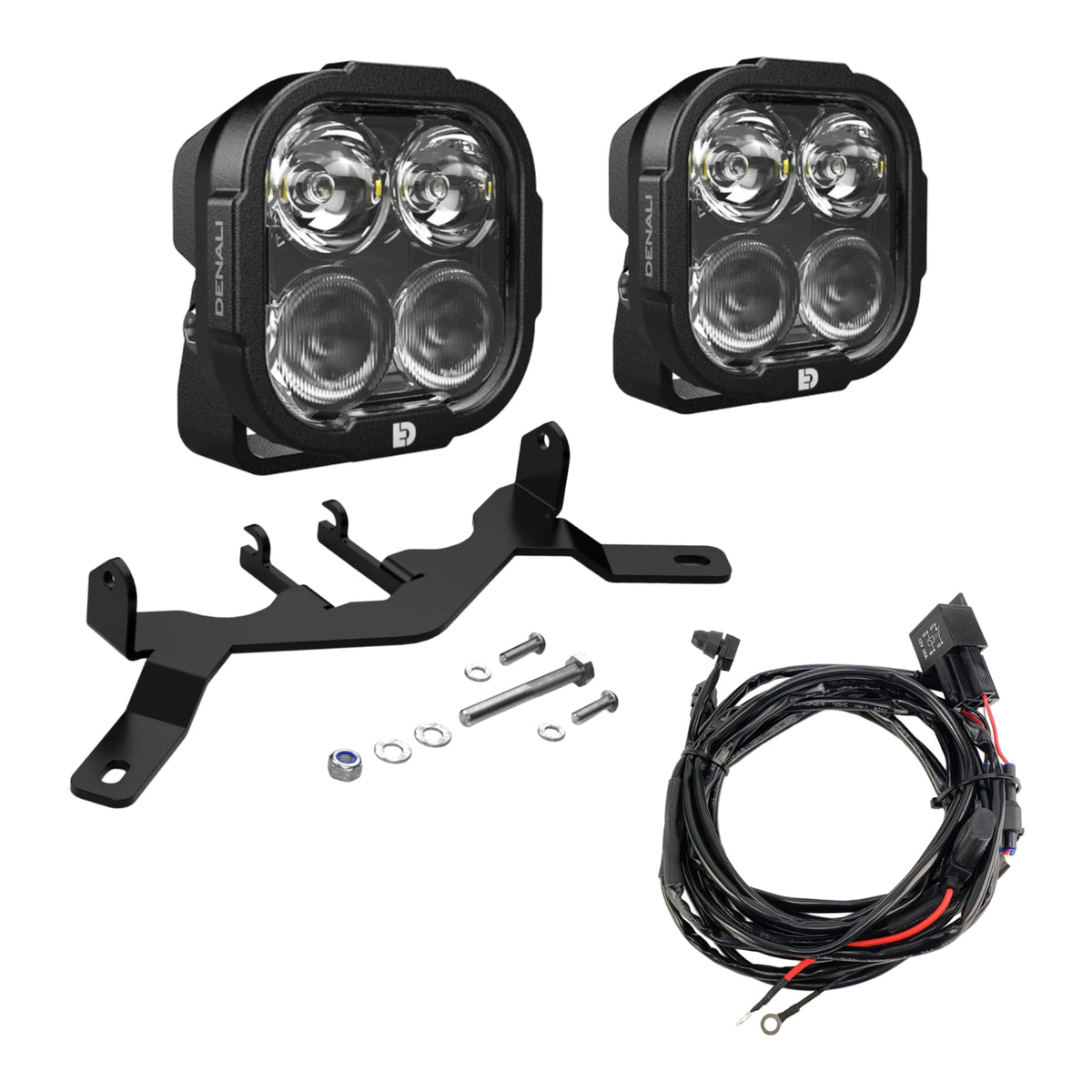 Denali DL4 Essential Lighting Bundle - Yamaha Tenere 700