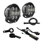 Denali D7 Pro Lighting Bundle with Mounts - BMW R1200 GS / GSA / RT / RS