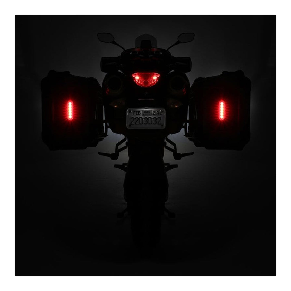 Denali B6 LED Brake Light Module - 6 LEDs Red 12V