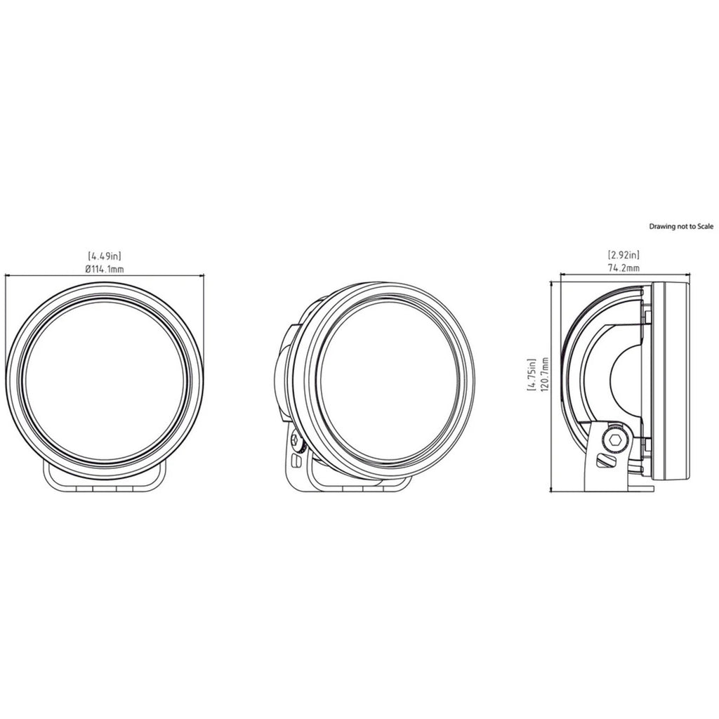 Denali D7 LED Light Pod - DataDim™ Technology - Single