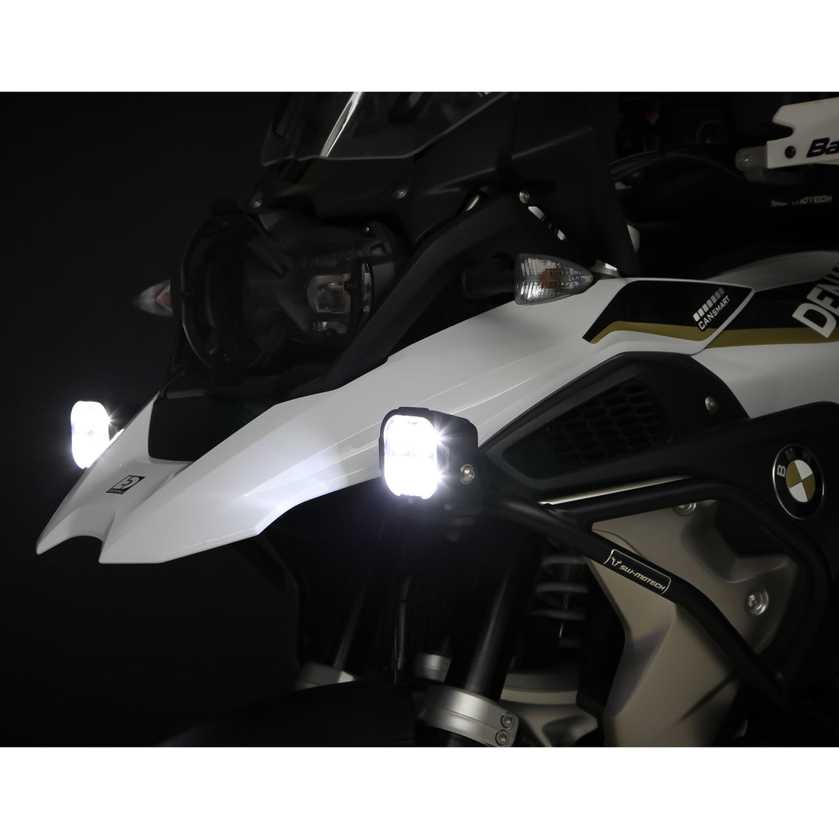 Denali DL4 Driving Light - DataDim Technology, 4-LED, Elliptical Hybrid Beam