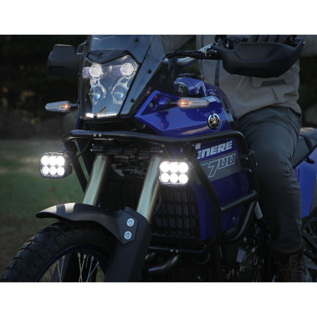 Denali DL6 Driving Light - DataDim Technology, 6-LED, Elliptical Hybrid Beam