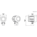 Denali DM LED Light Pod - DataDim™ Technology - Single