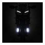 Denali DRL White Day Running Lights with Fender Mount Kit - Pair