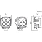 Denali S4 Led Light Pod - DataDim™ Technology - Single