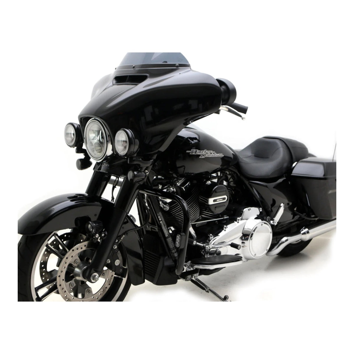 Soundbomb V-Twin Air Horn with Cover and Harness - Chrome