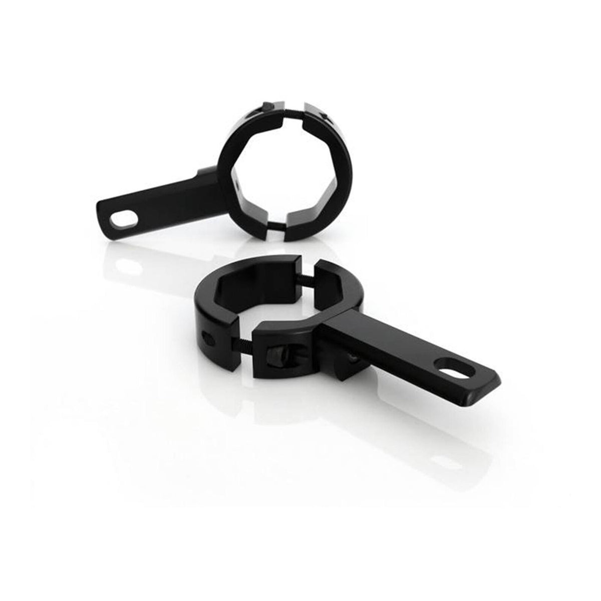 Denali Driving Light Mount - Articulating Bar Clamp 39mm-49mm - Black