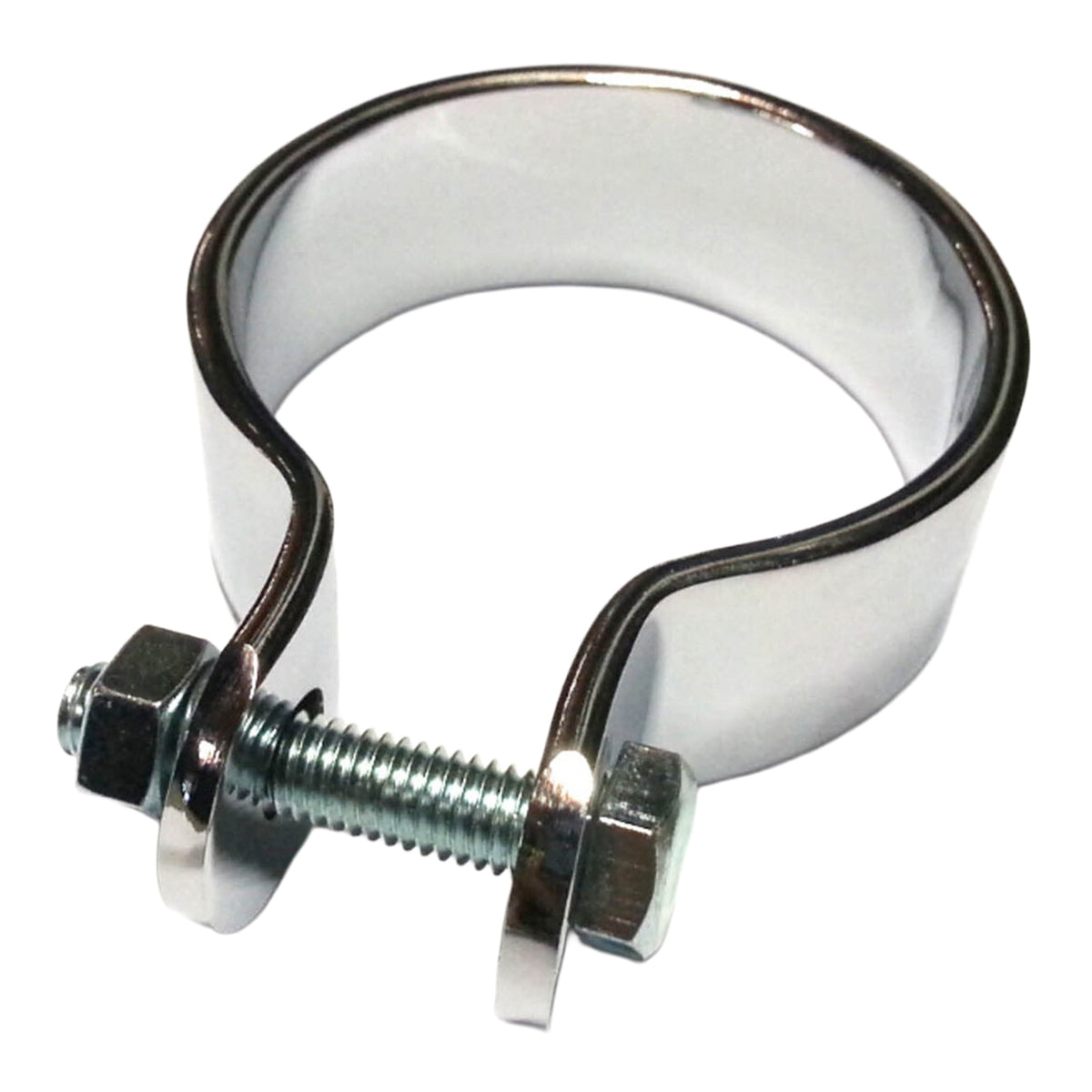 WMP Exhaust Clamp 1 1/2 Chrome 38mm