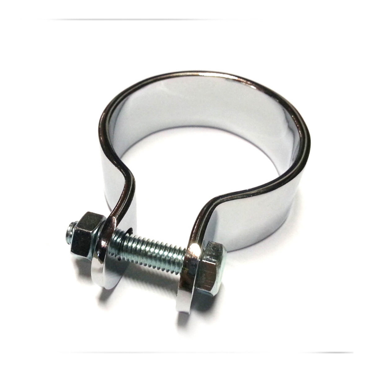 WMP Exhaust Clamp 2 Chrome 51mm