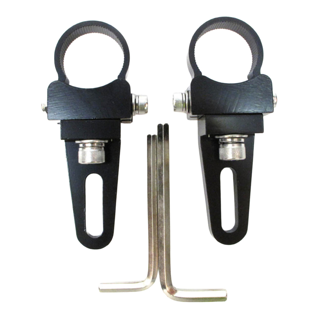 WMP LED Light Bar Tube Mount Brackets 1.25 Pair (31.75mm)