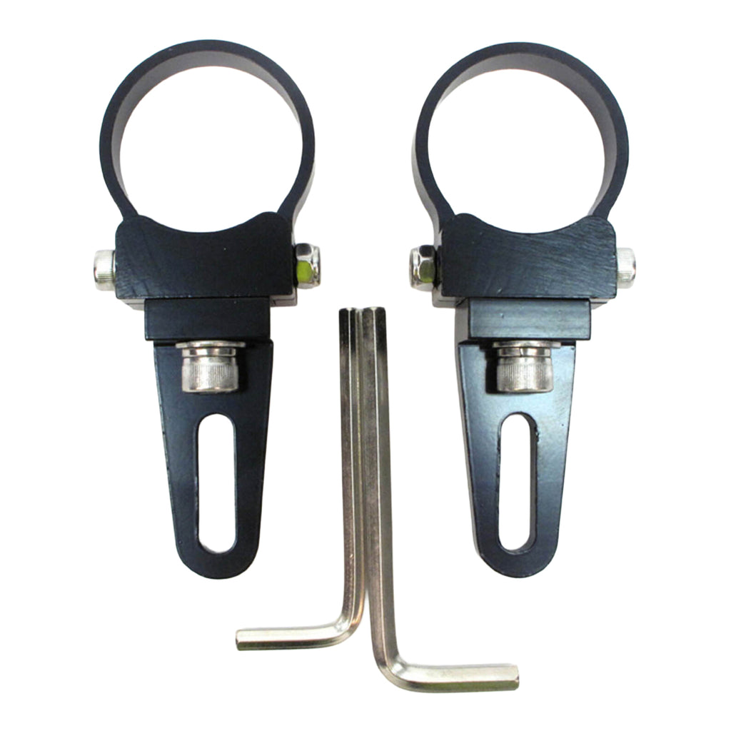 WMP LED Light Bar Tube Mount Brackets 1.75 Pair (44.45mm)
