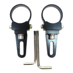 WMP LED Light Bar Tube Mount Brackets 1.75 Pair (44.45mm)