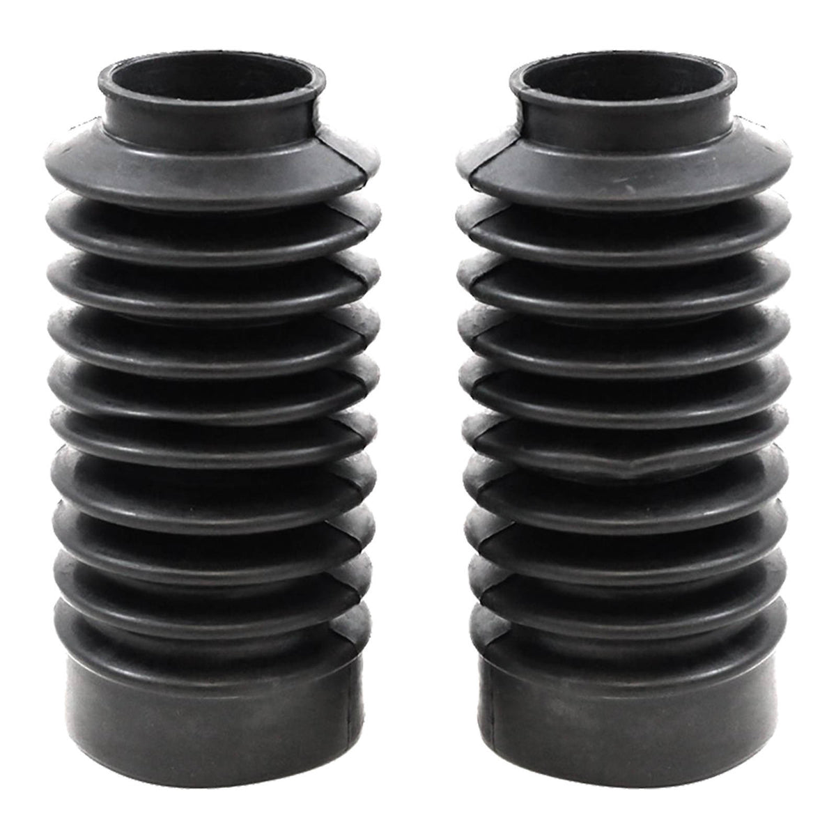 WMP FORK BOOT 26mm top 45mm bottom 225mm long BLK