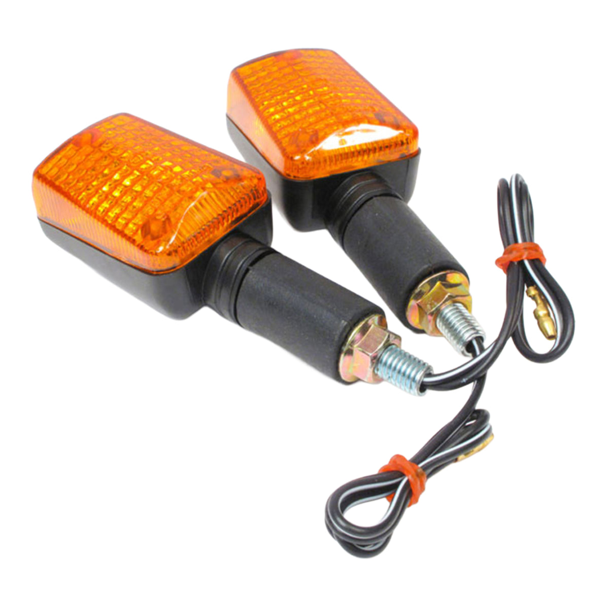 WMP Flasher Universal Long Mount Black (Pair) 12V-21W