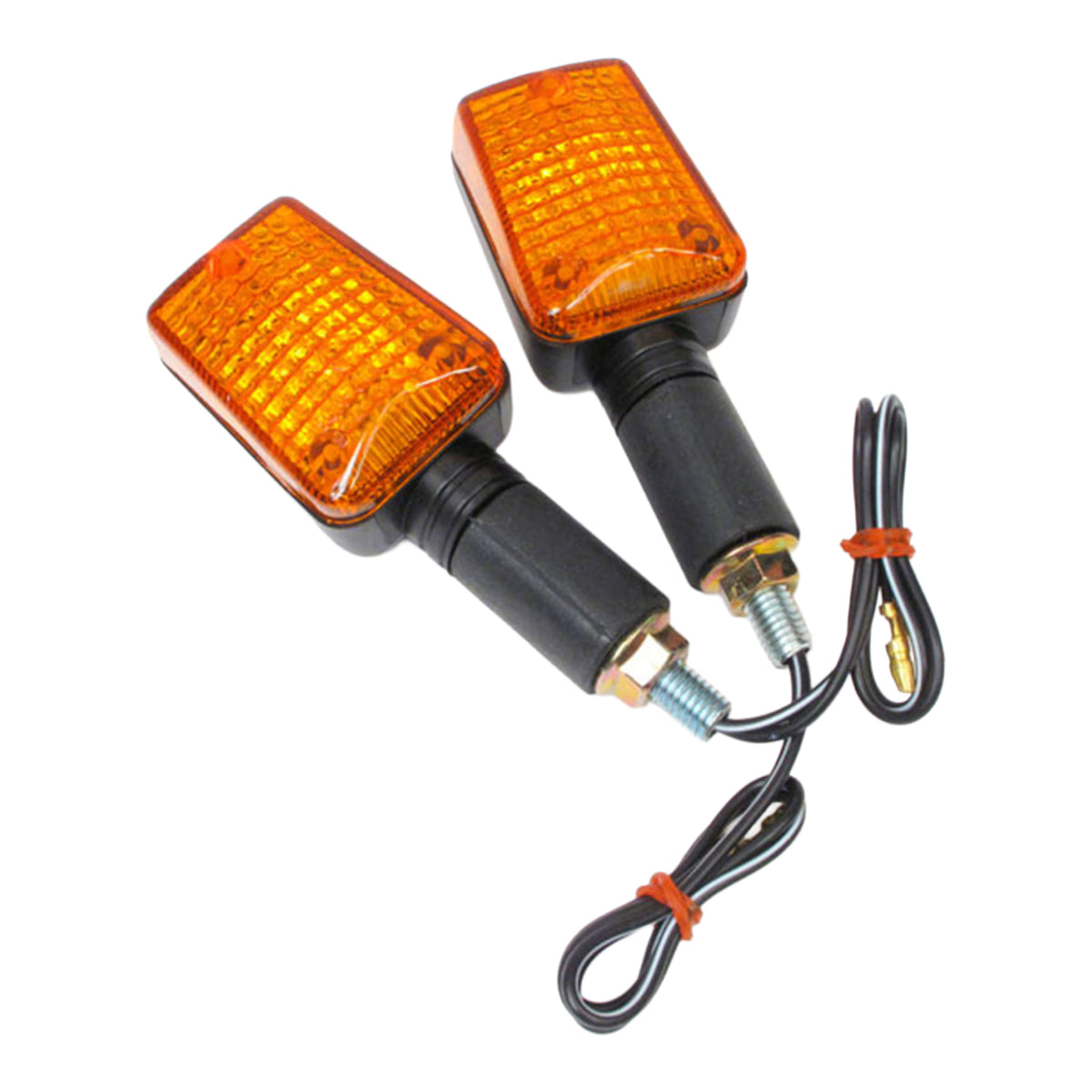 WMP Flasher Universal Long Mount Black (Pair) 12V-21W