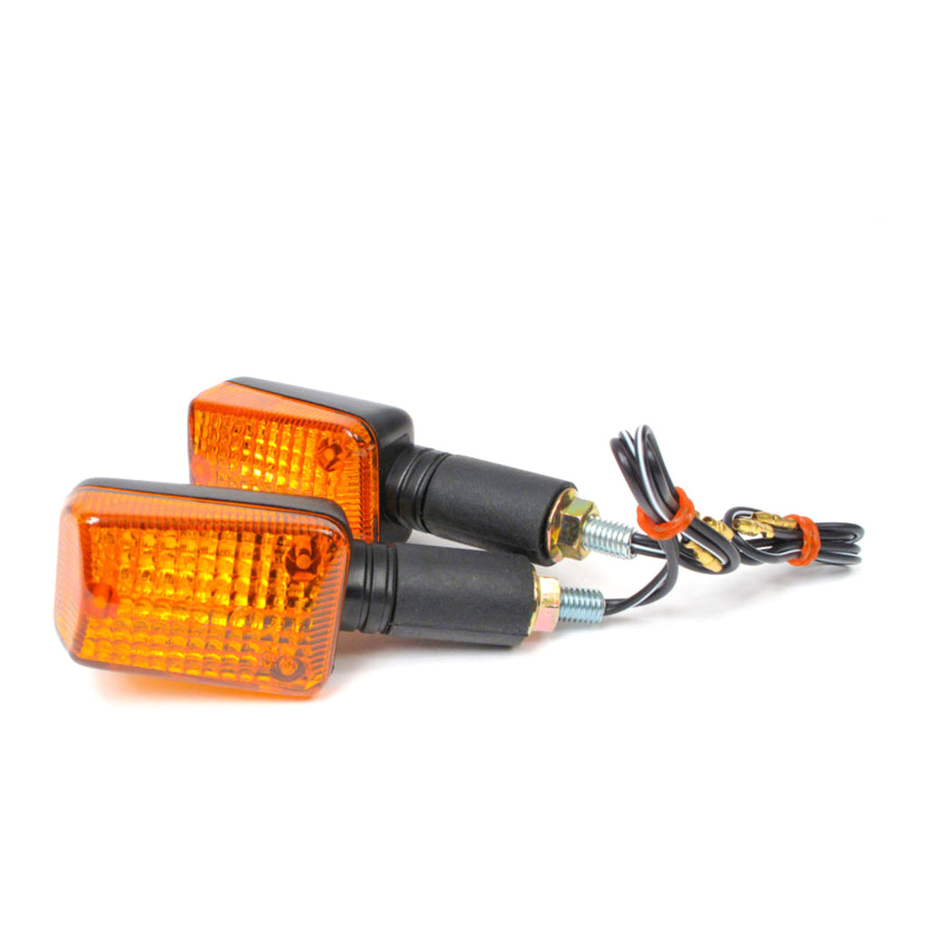 WMP Flasher Universal Long Mount Black (Pair) 12V-21W