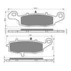 GOLDfren Brake Pads Sintered Sports GF124 - S3 ( PH194 )