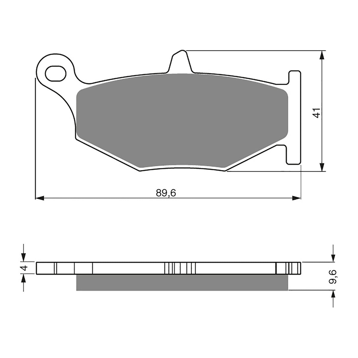 GOLDfren Brake Pads Sintered Sports GF241 - S3 ( PH364 )