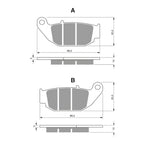 GOLDfren Brake Pads GF311 - K5