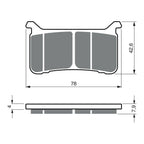 GOLDfren Brake Pads GF386 - S33