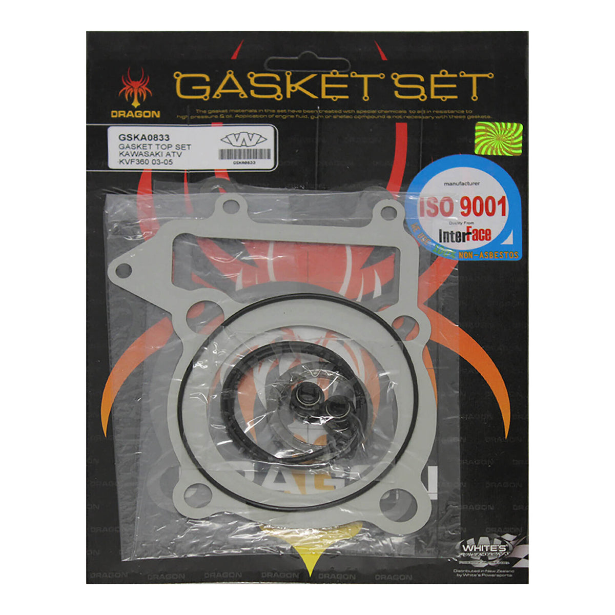 WMP Gasket Set - Top Kawasaki KVF360 A/B/C Prairie '03-11