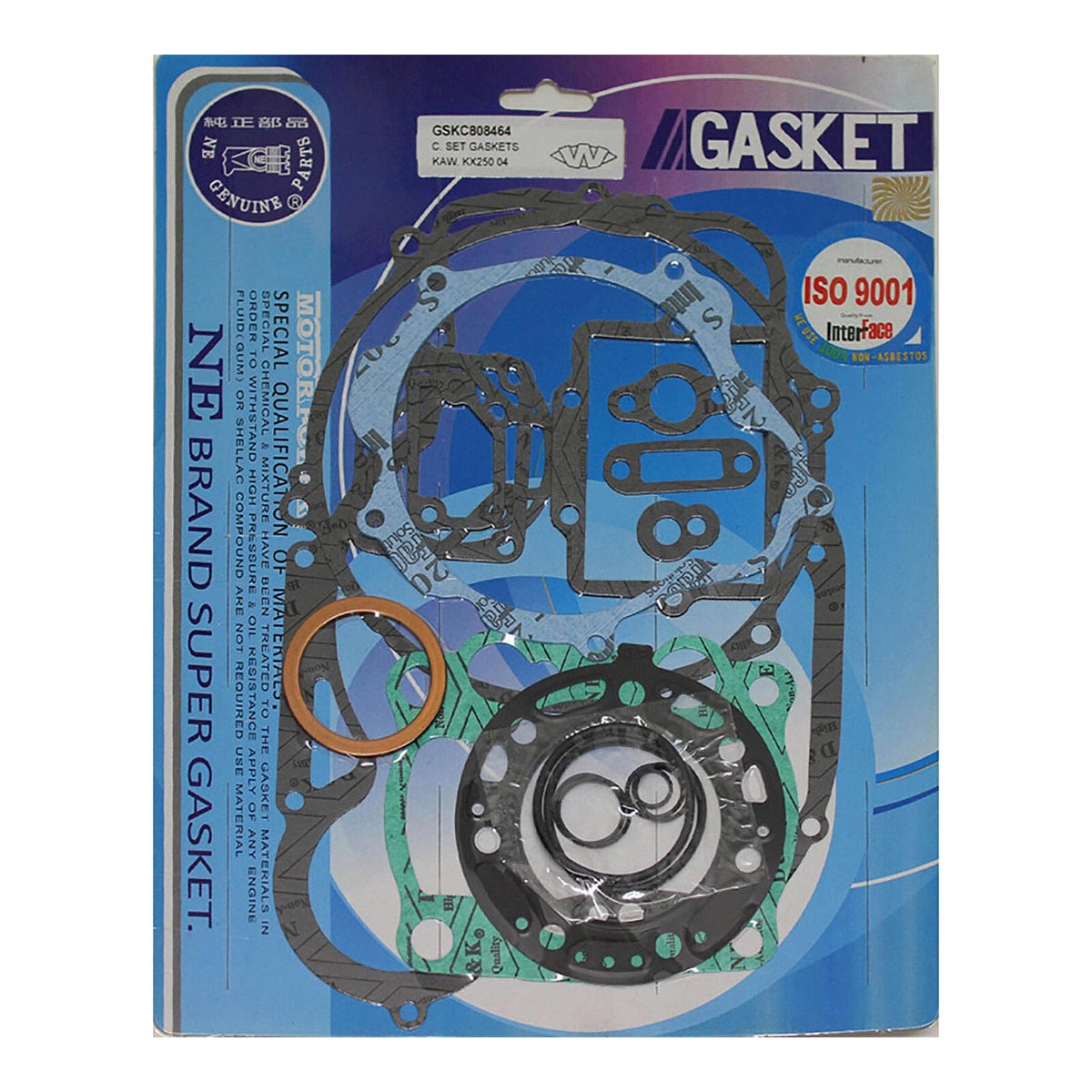 WMP Gasket Set Complete Kawasaki KX250 '04