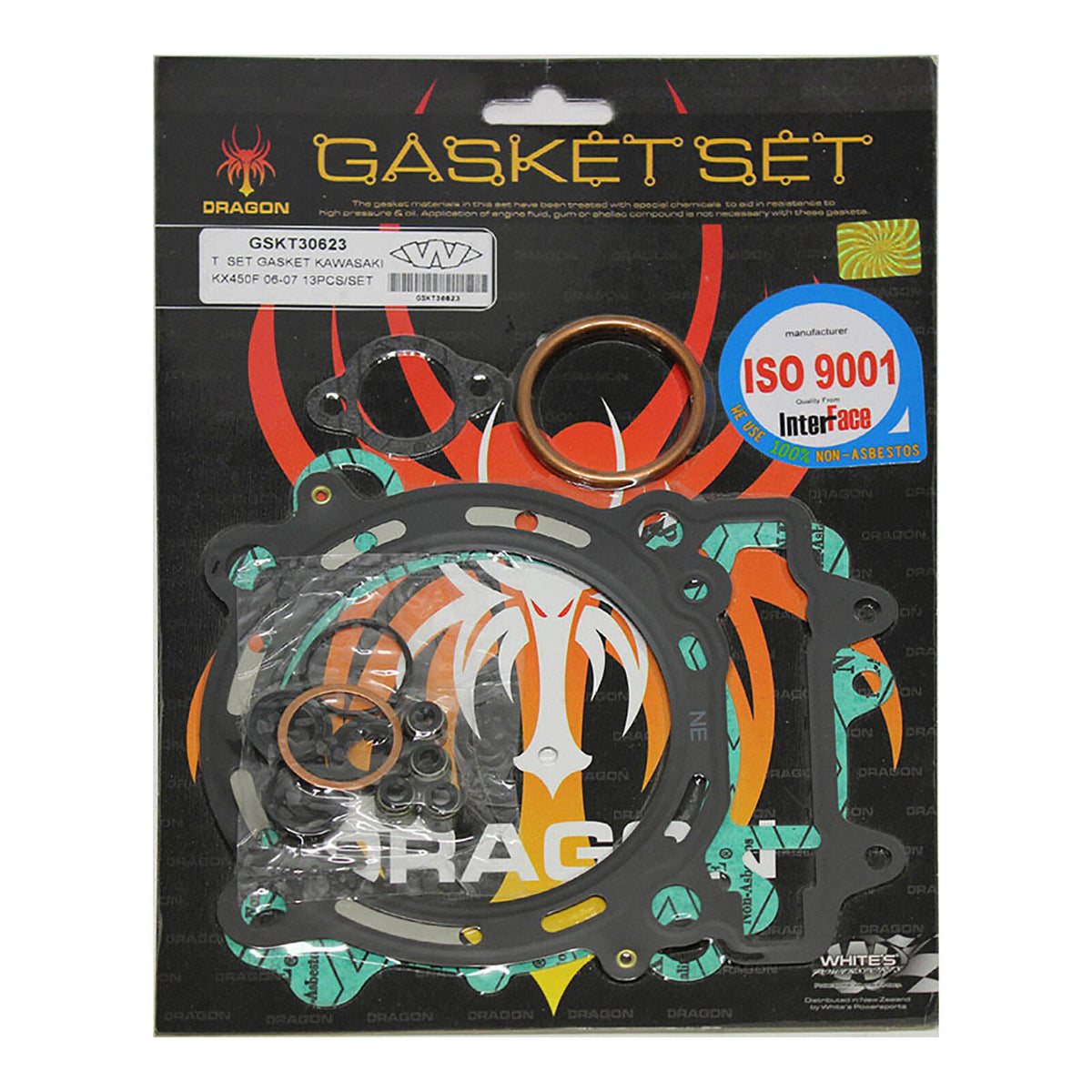 WMP Gasket Set - Top Kawasaki KX450F '06-'08