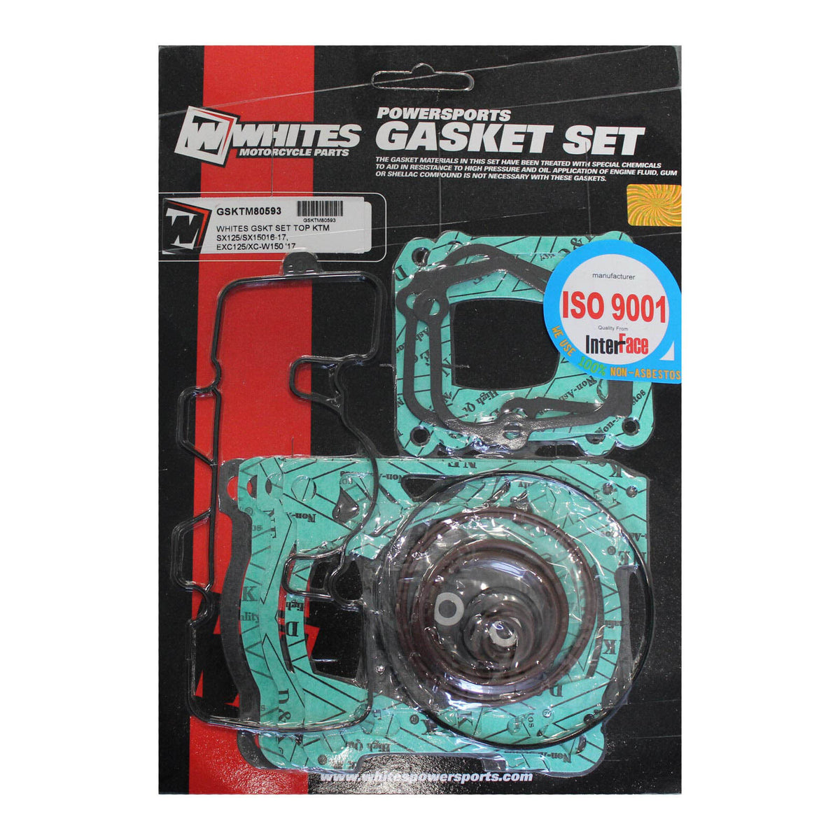 WMP Gasket Set Top KTM SX125/SX150 '16-'17, EXC125/XC-W150 '17